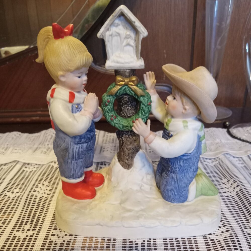 *3 for $13* Homco denim days figurine